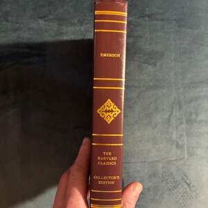Essays and English Traits (The Harvard Classics) by Ralph Waldo Emerson 1995 Grolier Enterprises Corp. Edition Near Fine image 1