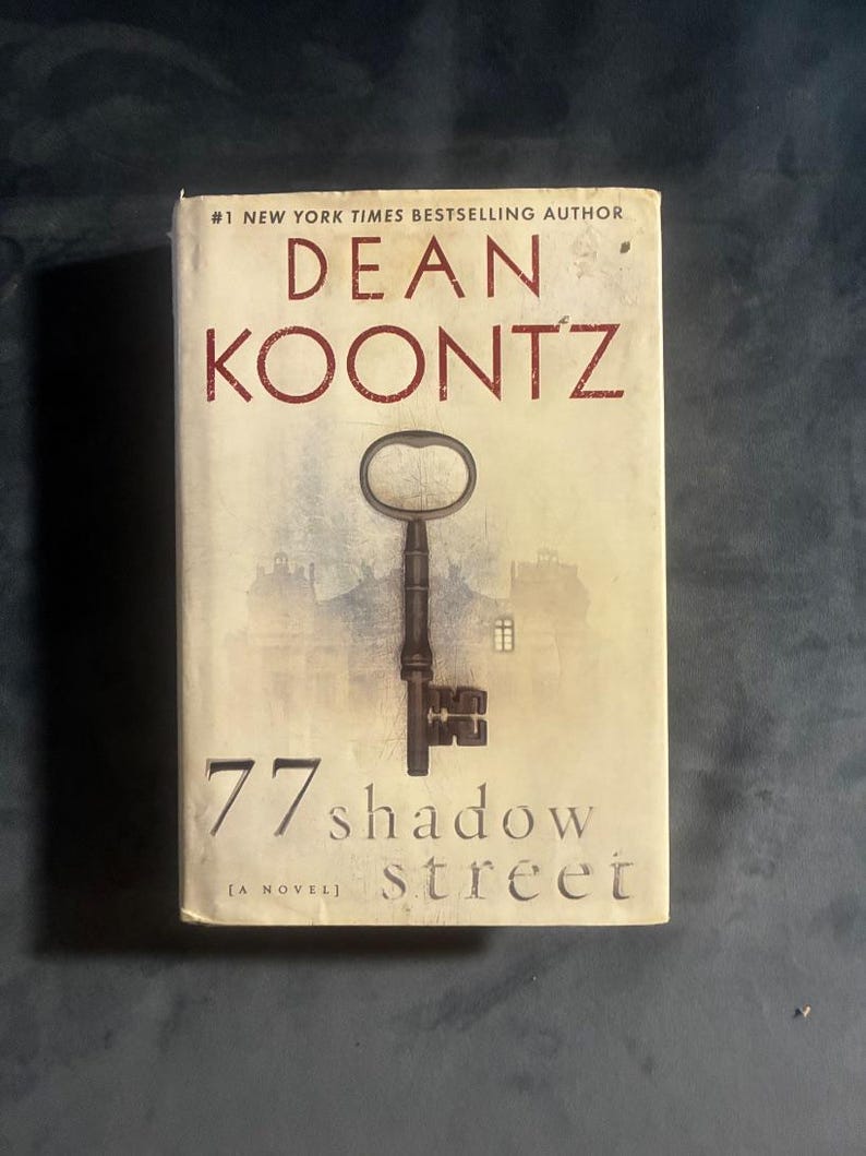 77 Shadow Street by Dean Koontz First Edition First Printing Near Fine/Very Good Hardcover image 1