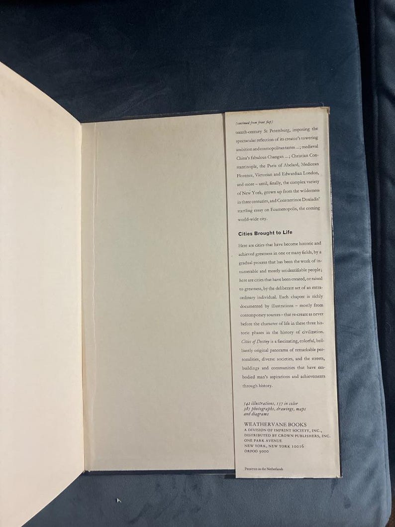 Cities of Destiny by Arnold Toynbee (Editor) image 4