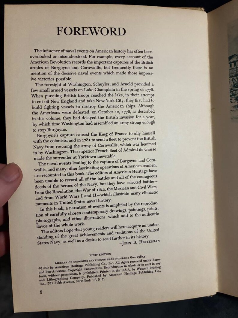 Battaglie navali ed eroi di Wilbur Cross; Editori di American Heritage 1960 immagine 5