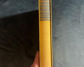 Twice-Told Tales by Nathaniel Hawthorne Heritage Edition Near Fine Hardcover