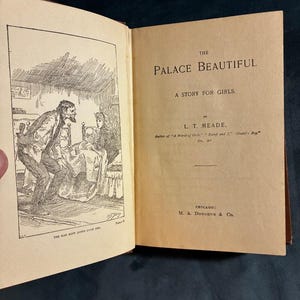 The Palace Beautiful: A Story for Girls by Mrs. L. T. Meade M. A. Donohue & Co., Chicago Edition Very Good Hardcover image 5