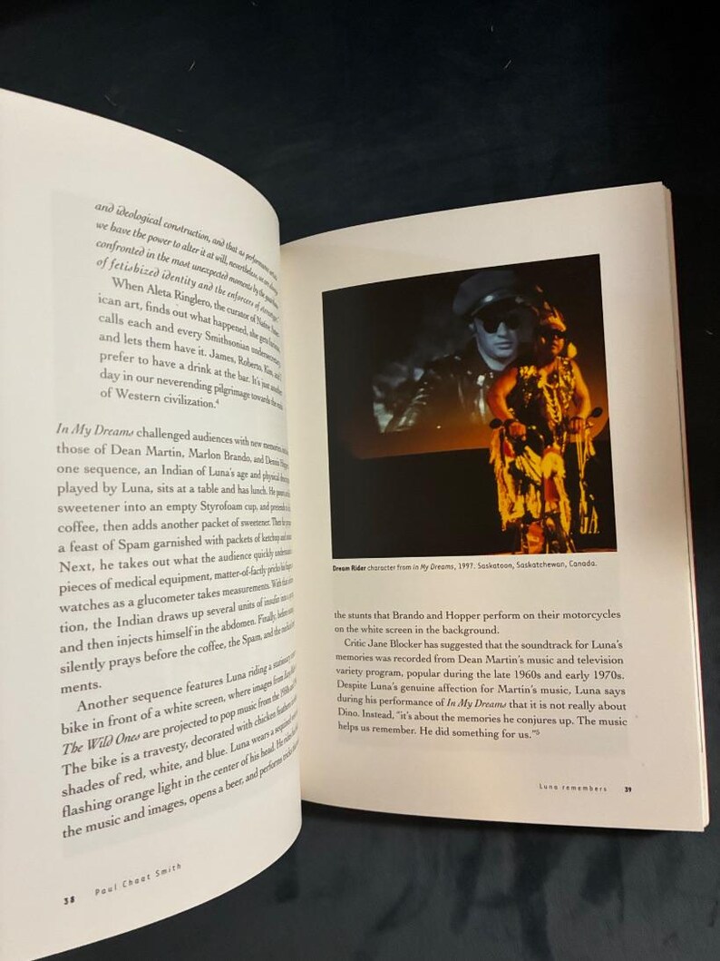 James Luna: Emendatio SIGNED by Luna. Smithsonian First Edition W/ DVD image 9