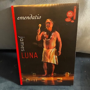 James Luna: Emendatio SIGNED by Luna. Smithsonian First Edition W/ DVD image 1