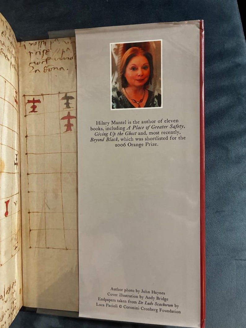 Wolf Hall by Hilary Mantel 2009 UK First Edition First Printing Fine/Near Fine Hardcover image 5