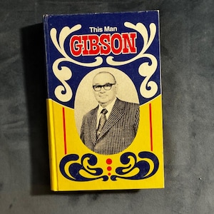 This Man Gibson Robert W. Lawrence Signed by Herb (HR) Gibson 1st Edition 1st Printing image 1