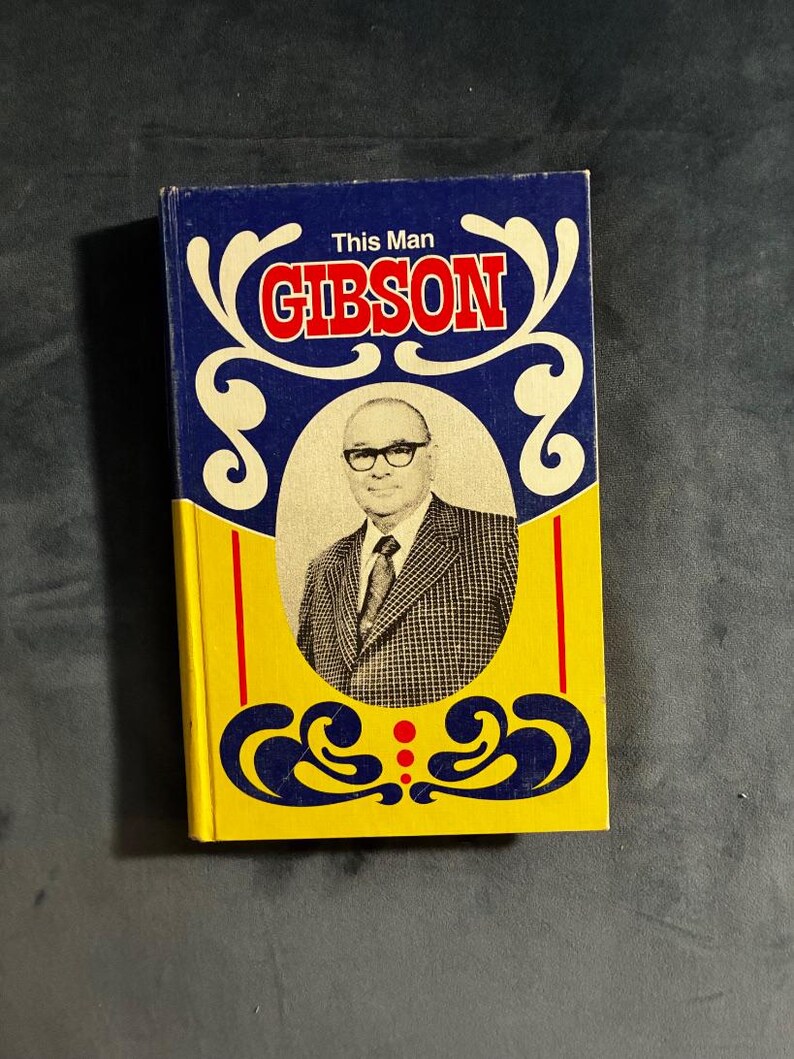 This Man Gibson Robert W. Lawrence Signed by Herb (HR) Gibson 1st Edition 1st Printing image 1