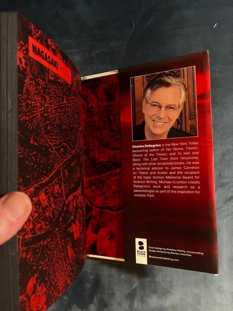 Fantasmi di Hiroshima di Charles Pellegrino 2025 Prima edizione Prima stampa Quasi perfetto/Quasi perfetto immagine 3