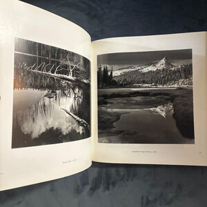 Yosemite by Ansel Adams First Edition First Printing Very Good Paperback image 3