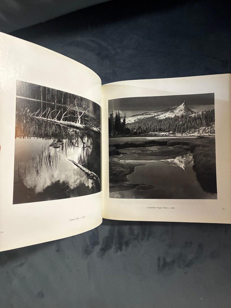 Yosemite by Ansel Adams First Edition First Printing Very Good Paperback image 3
