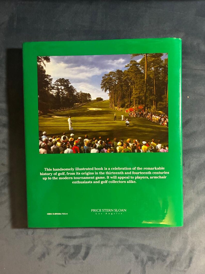 Golf: La historia de una obsesión, de David Stirk, 1987. Primera edición, primera impresión. Excelente/Casi excelente estado. imagen 8