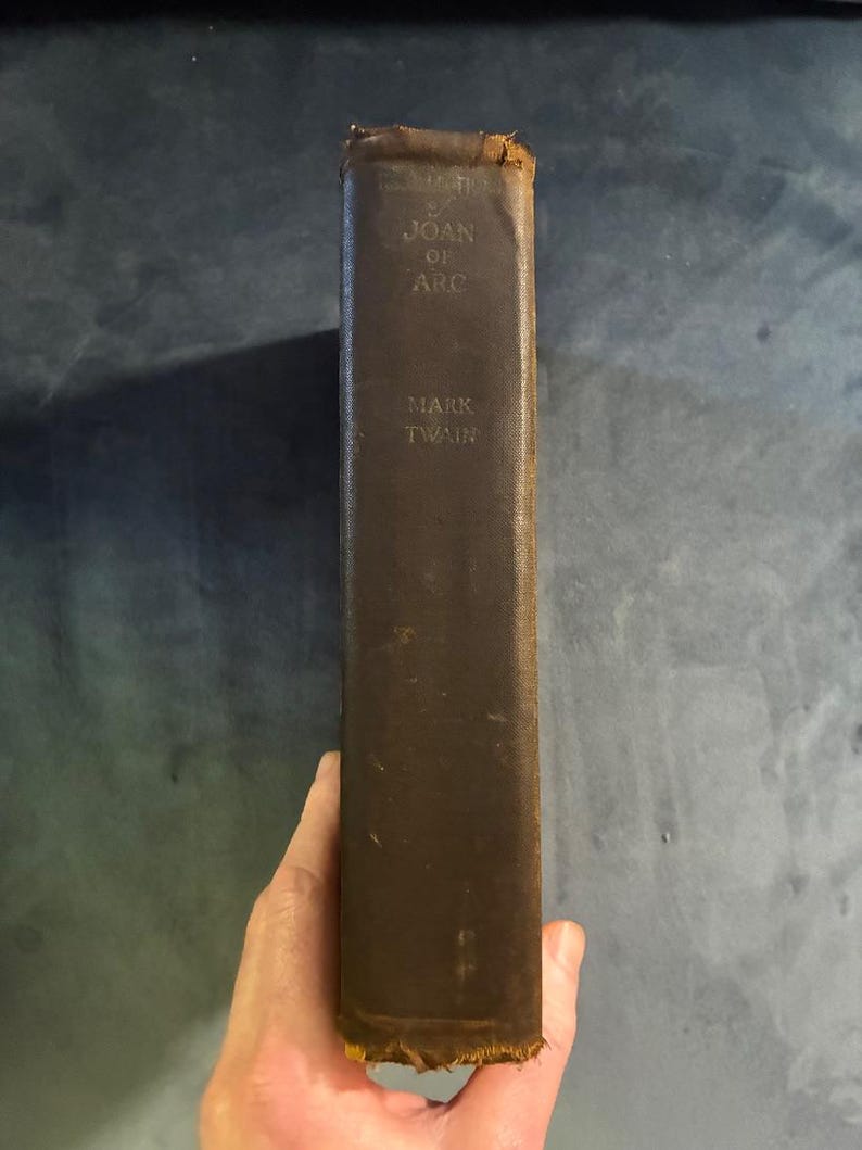 Personal Recollections of Joan of Arc by Mark Twain 1926 Edition First Printing image 7