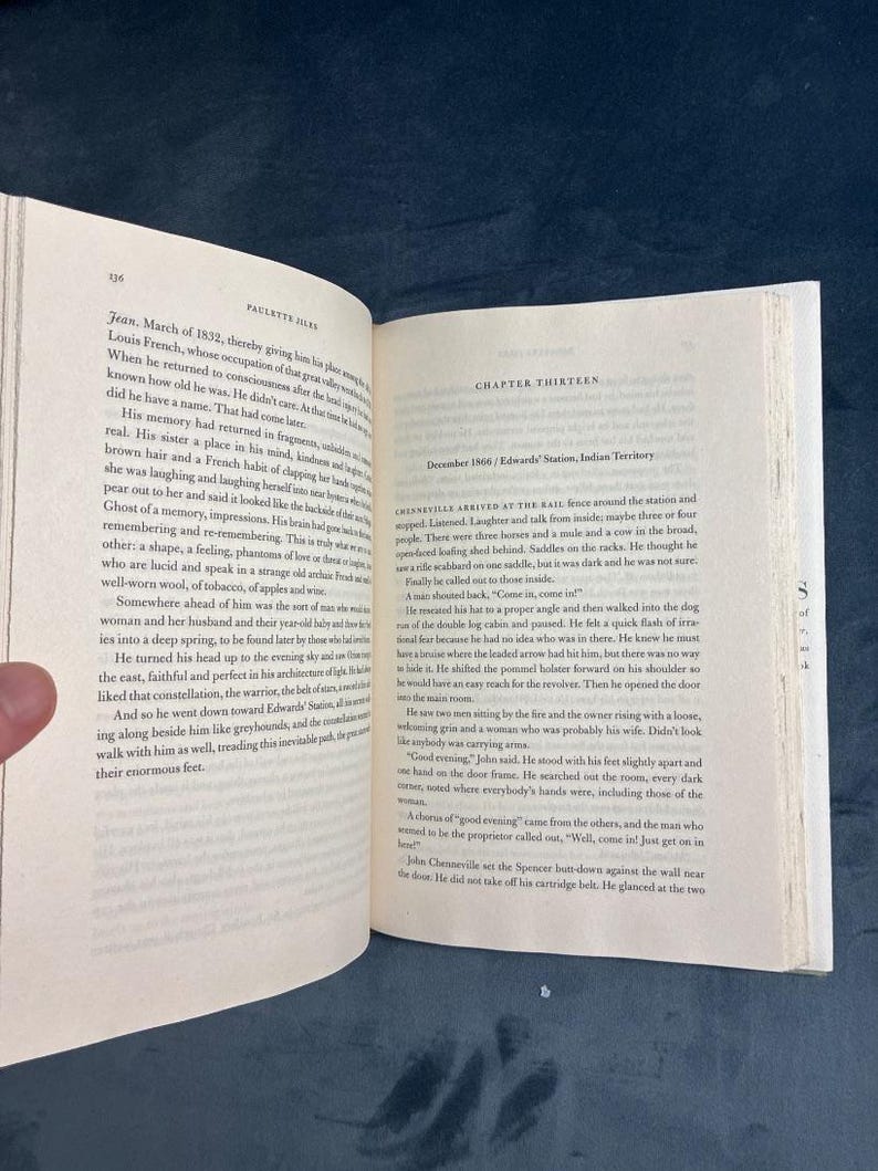 Chenneville by Paulette Jiles Signed First Edition Hardcover (Fine/Fine) image 8