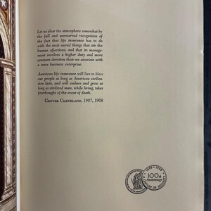 The Equitable: Life Assurance Society of the United States (One Hundredth Anniversary History 1859-1959) by R. Carlyle Buley 1959 First image 5