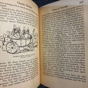 Charles Dickens: His Life and Work by Stephen Leacock 1936 Doubleday, Doran Edition Later Printing Very Good image 8