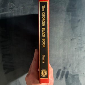 The Georgia Black Book: Morbid, Macabre, & Sometimes Disgusting Records of Genealogical Value by Robert Scott Davis, Jr. 1982 First Edition image 4