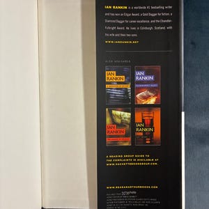 イアン・ランキン著『The Complaints』2011年初版初刷、ハードカバー、美品/ほぼ美品 画像 4
