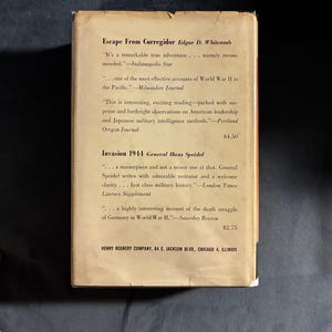 Lost Victories by Field-Marshal Erich von Manstein First Edition First Printing Near Fine/Very Good Hardcover image 2