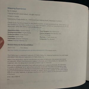 Ervaringen in kaart brengen: een complete gids voor klantafstemming door middel van klantreizen, blauwdrukken en diagrammen door Jim Kalbach, 2e editie, eerste editie afbeelding 4