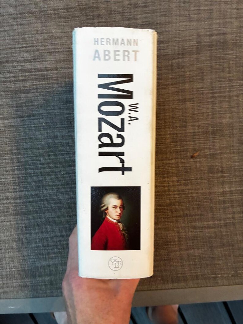 W. A. Mozart by Hermann Abert 2007 First Edition First Printing Fine/VG+ Hardcover image 7