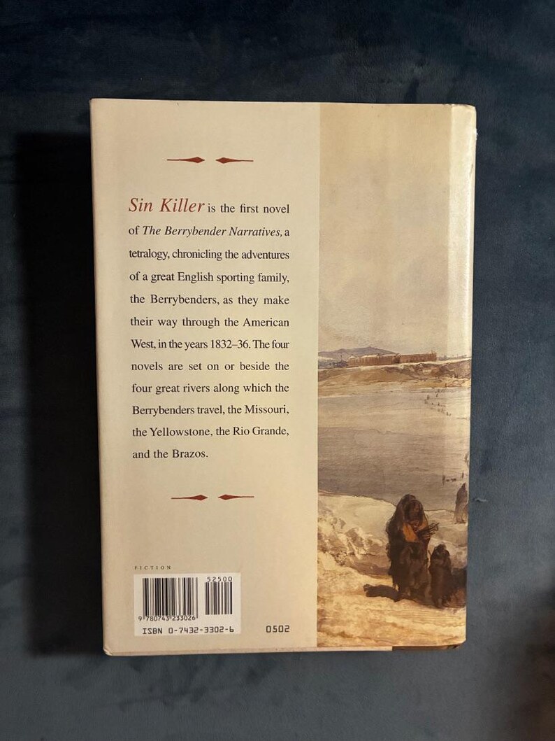 Sin Killer by Larry McMurtry 2002 First Edition First Printing Near Fine/Very Good image 2