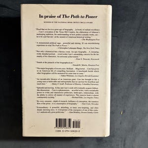 Los años de Lyndon Johnson: Medios de ascenso, de Robert A. Caro, Primera edición, tapa dura imagen 3