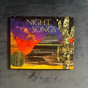 Night Songs by Anne Miranda 1993 First Edition First Printing Near Fine/Near Fine Hardcover image 1