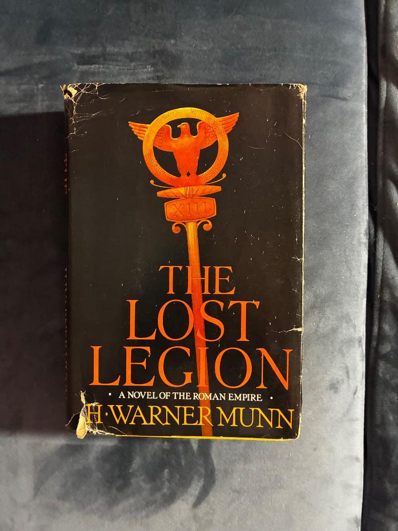The Lost Legion by H. Warner Munn 1980 First Edition First Printing Very Good/Good image 1
