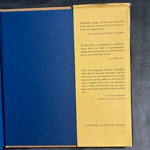 Letter to an Imaginary Friend: Parts Three & Four by Thomas McGrath First Edition Fine/Near Fine Hardcover image 7