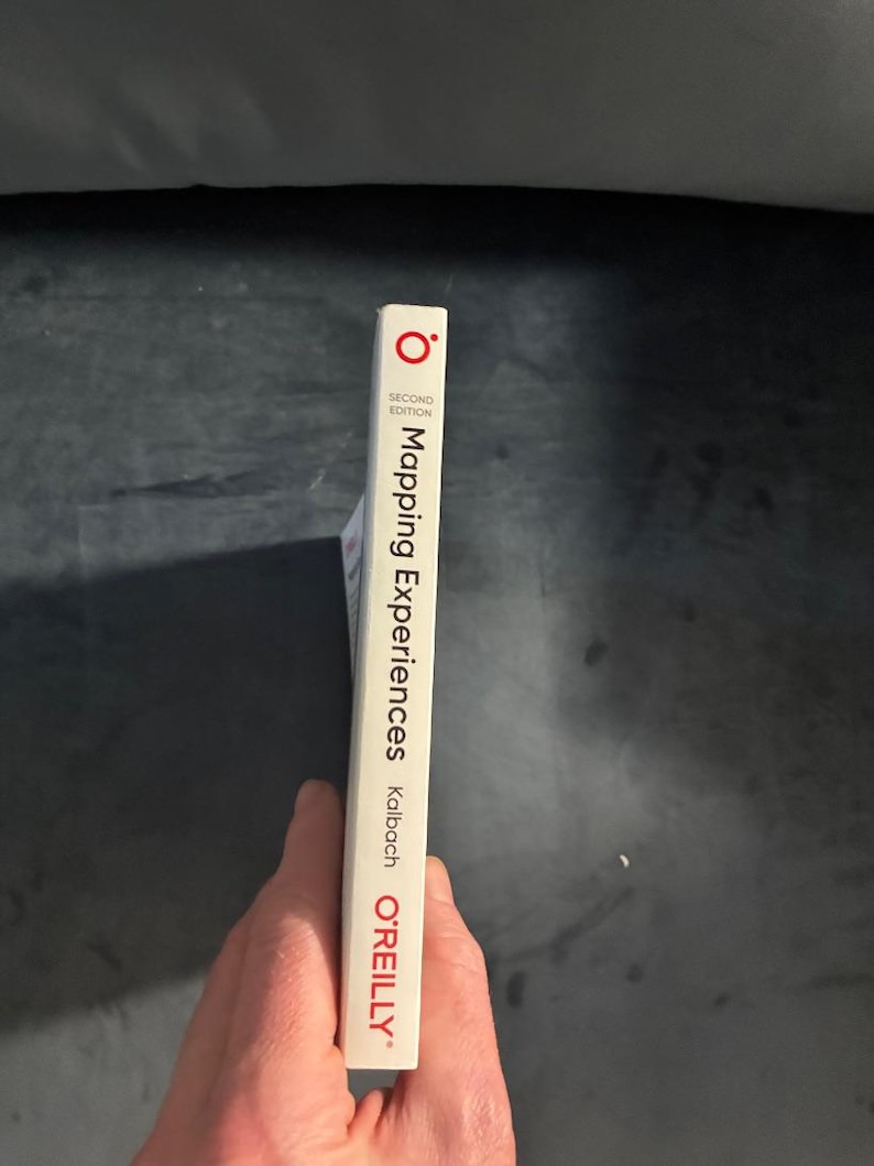 Ervaringen in kaart brengen: een complete gids voor klantafstemming door middel van klantreizen, blauwdrukken en diagrammen door Jim Kalbach, 2e editie, eerste editie afbeelding 7