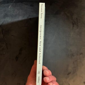 Antipoems: New and Selected by Nicanor Parra First Edition Later Printing Near Fine Paperback image 8