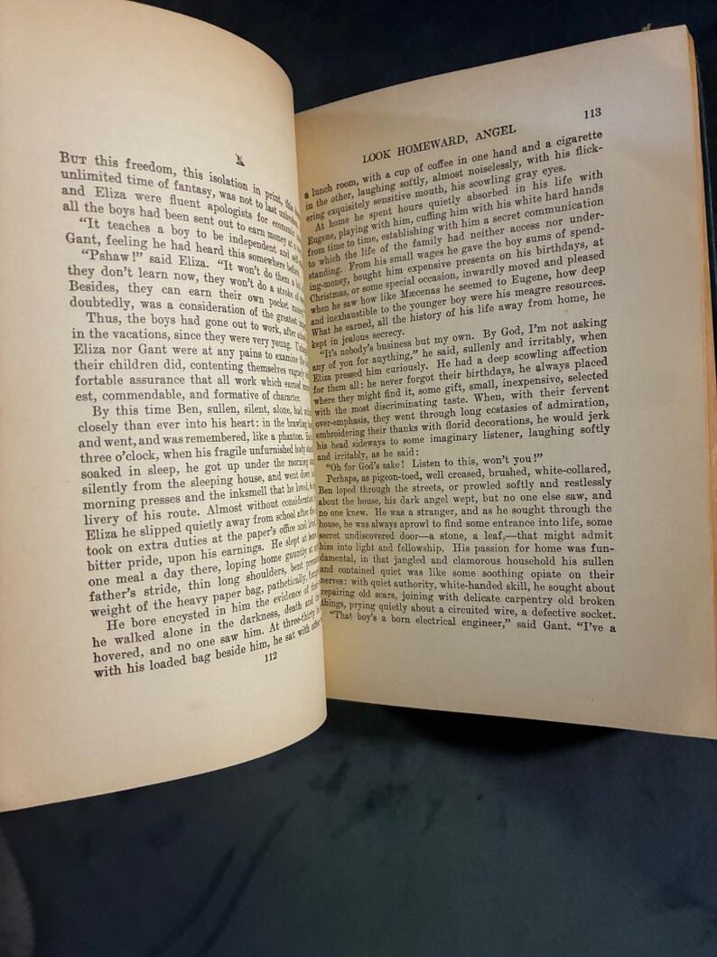 Look Homeward, Angel by Thomas Wolfe The Modern Library Edition Very Good Hardcover image 6