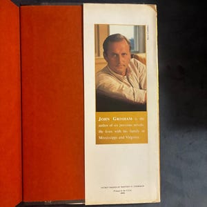 Die Jury von John Grisham, 1996, Erstausgabe, erster Druck, nahezu neuwertig/sehr gut Bild 5