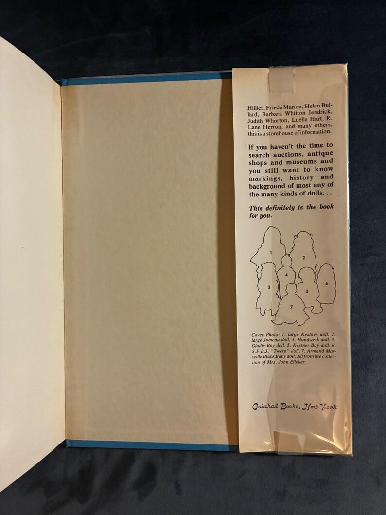 Spinning Wheels vollständiges Puppenbuch, herausgegeben von Albert Christian Revi, 1975, Galahad Books Edition, nahezu neuwertig/sehr gut, Hardcover. Bild 4