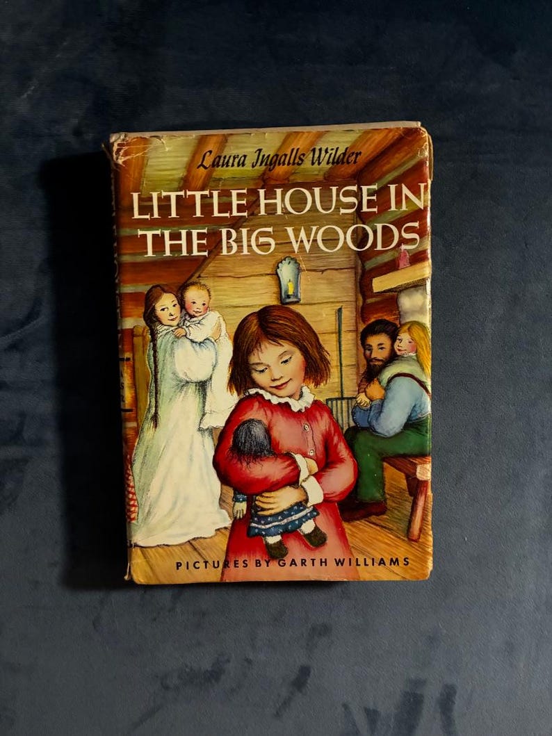 Little House in the Big Woods: Laura Ingalls Wilder Book Club Edition (Hardcover) image 1