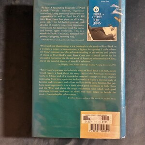 Pearl S. Buck: A Cultural Biography by Peter Conn 1996 First Edition First Printing Ex-library/Good Hardcover image 5