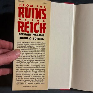 From the Ruins of the Reich: Germany 1945-1949 by Douglas Botting 1985 First Edition First Printing Fine/Near Fine Hardcover image 2