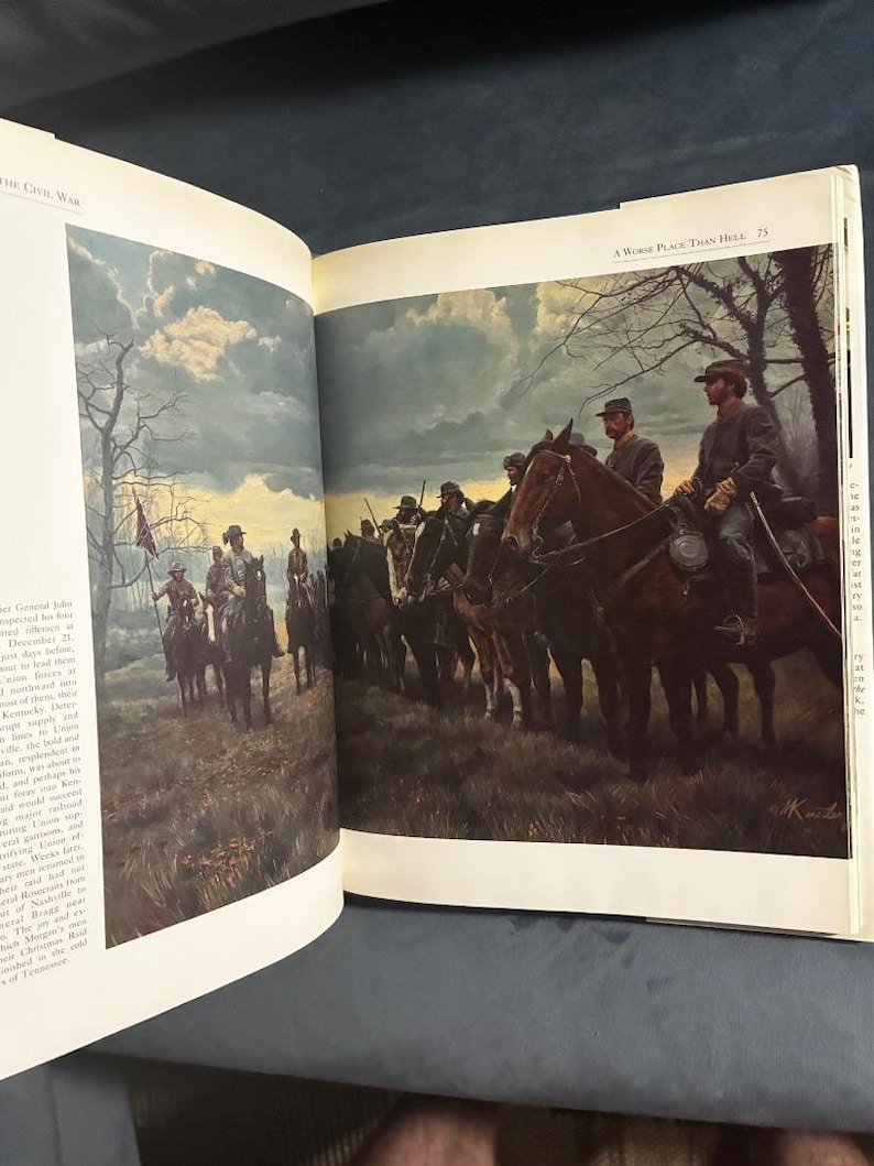 Bilder aus dem Amerikanischen Bürgerkrieg, Mort Künstler und James M. McPherson, 1992, Erste Auflage, Erstdruck, Sehr guter bis neuwertiger Zustand, Hardcover Bild 7