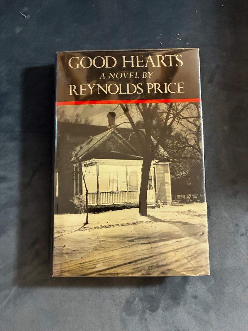 Good Hearts by Reynolds Price 1988 First Edition First Printing Near Fine/VG+ image 1