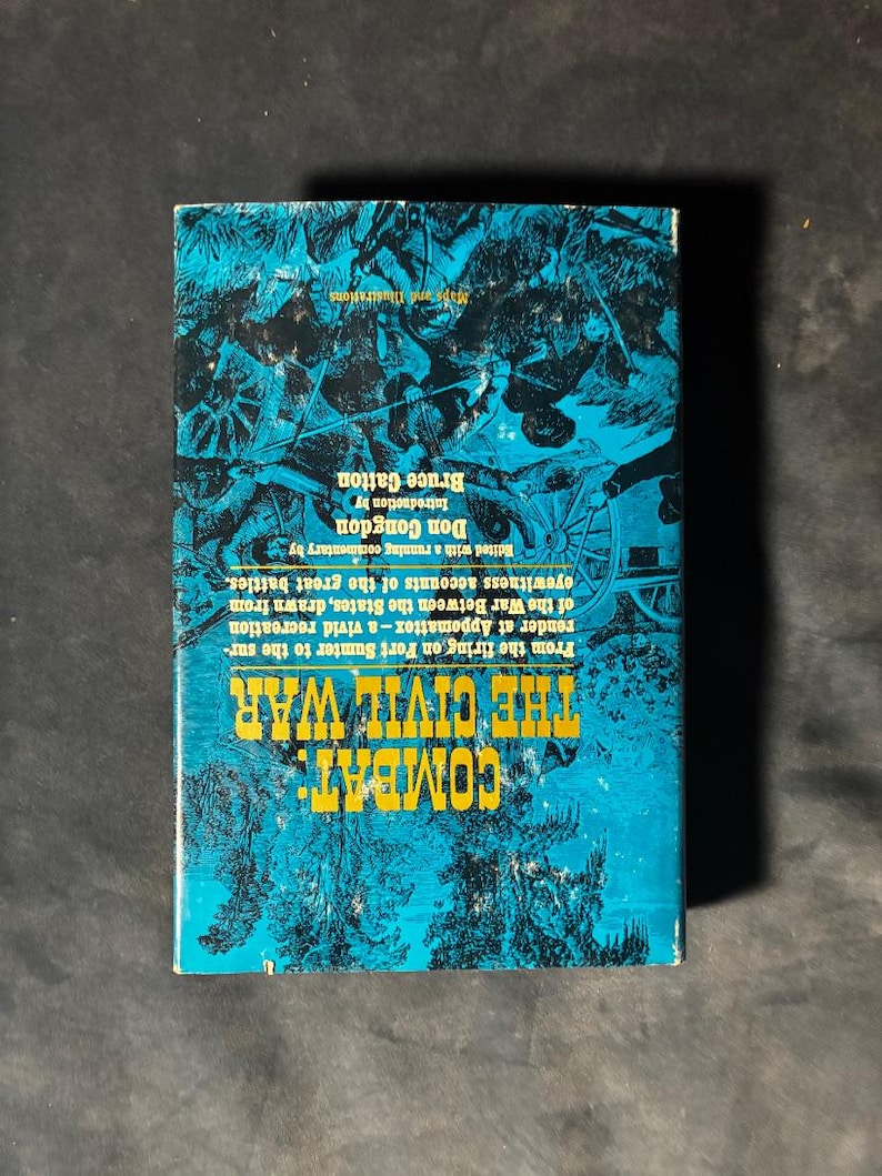 Combat: The Civil War by Edited by Don Congdon; Introduction by Bruce Catton 1967 Castle Books Edition Near Fine/Very Good image 1