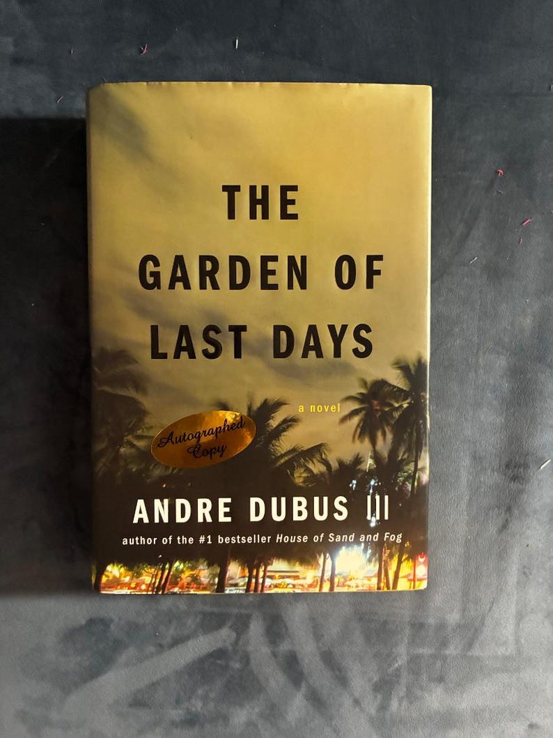 The Garden of Last Days by Andre Dubus III Signed 2008 First Edition First Printing Near Fine/Near Fine image 1