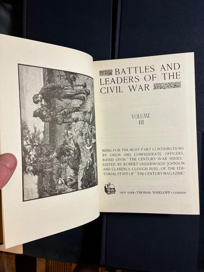 Battles and Leaders of the Civil War Vols. 1-4 1956 Robert Underwood Johnson and Clarence Clough Buel (eds.) image 6