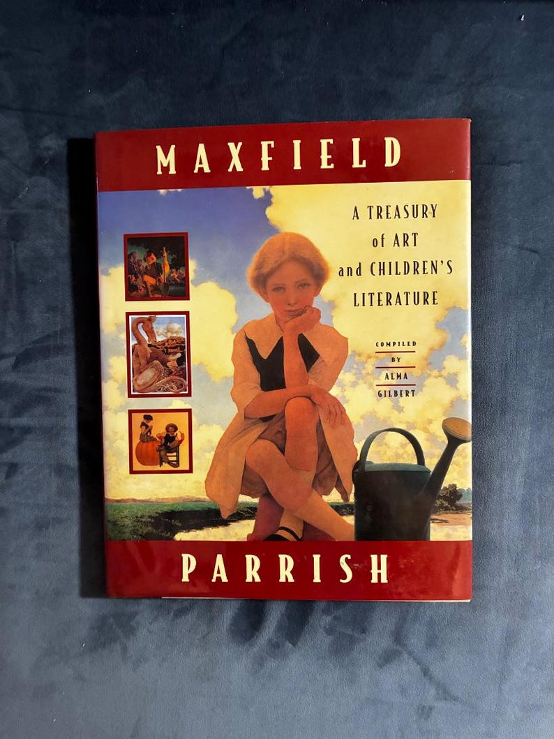 Maxfield Parrish: A Treasury of Art and Children's Literature 1995 First Edition image 1