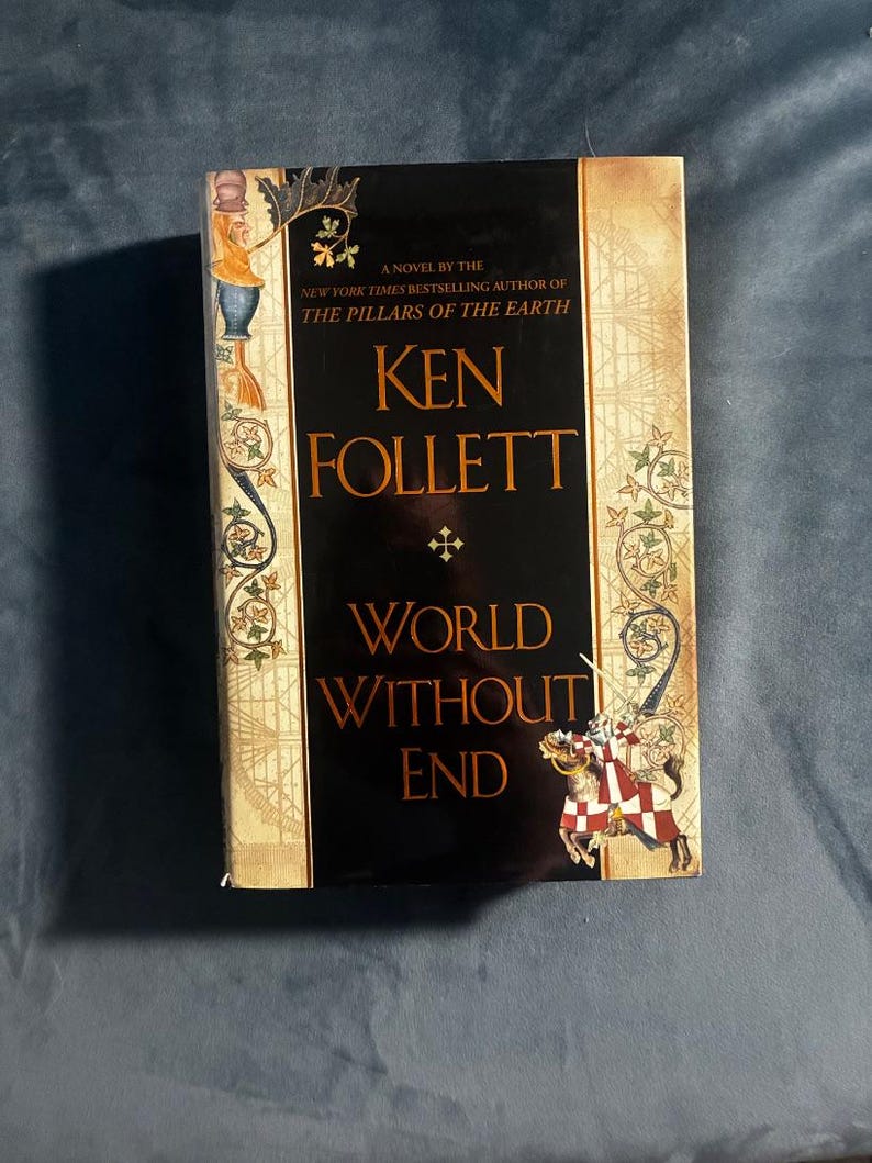 Un mundo sin fin, de Ken Follett: Primera edición en tapa dura (2007) imagen 1