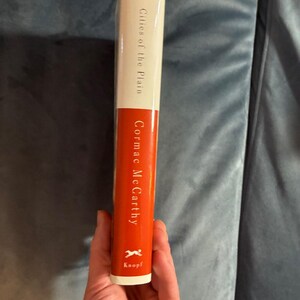 Ciudades de la llanura, de Cormac McCarthy, 1998. Primera edición, primera impresión. Excelente/Casi excelente estado. imagen 7