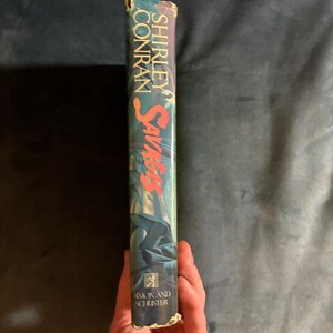 Savages by Shirley Conran 1987 Simon and Schuster Edition Very Good/Very Good image 6