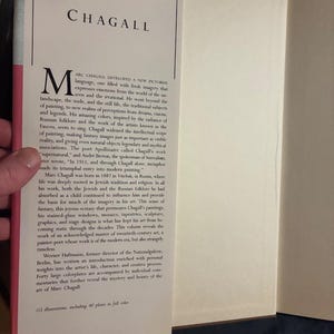 Chagall by Werner Haftmann 1984 First Edition First Printing Near Fine/Very Good image 2