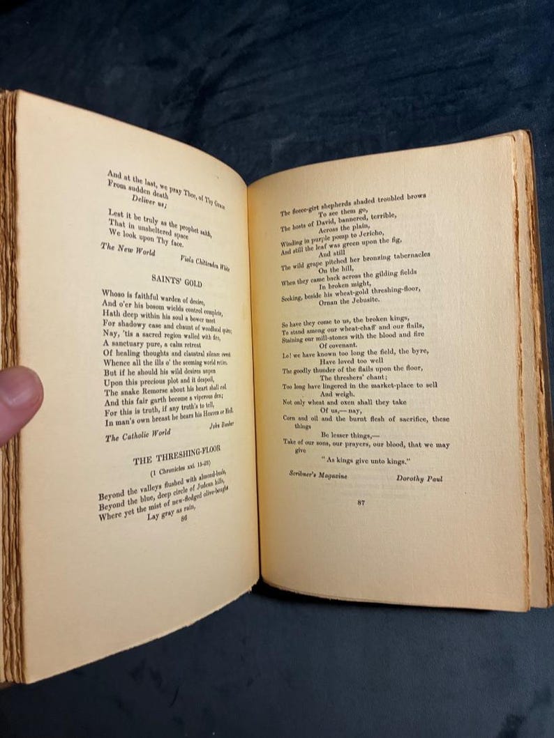1918 Anthology of Magazine Verse & American Poetry (First Edition) image 9
