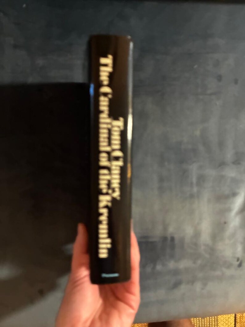 Der Kardinal des Kremls von Tom Clancy, 1988, Erstausgabe, erster Druck, sehr gut bis sehr gut+ Bild 7