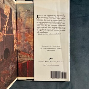Krawiec z Panamy Johna le Carré Pierwsze wydanie Pierwsze wydanie Prawie doskonały/bardzo dobry Oprawa twarda zdjęcie 3